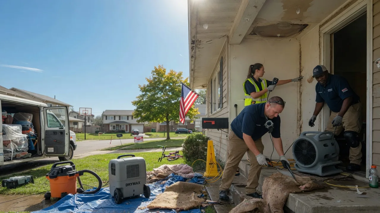 Water Damage Restoration in Llewellyn, PA near me